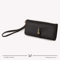 کیف دستی زنانه چرم مدل آنا رنگ قهوه ای سایز 3*10*20