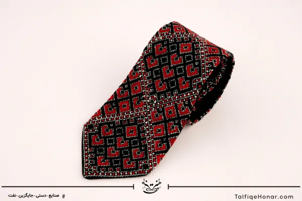 کراوات سوزن دوزی بلوچ  کد 002
