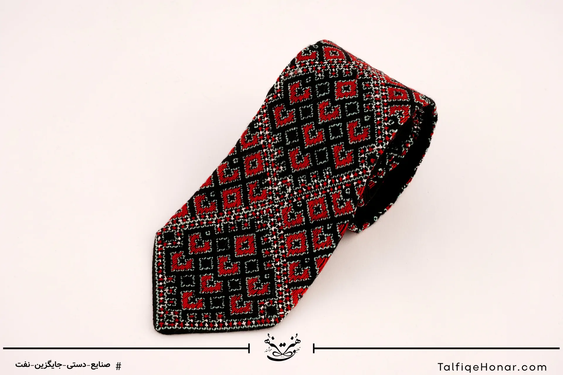 کراوات سوزن دوزی بلوچ  کد 002