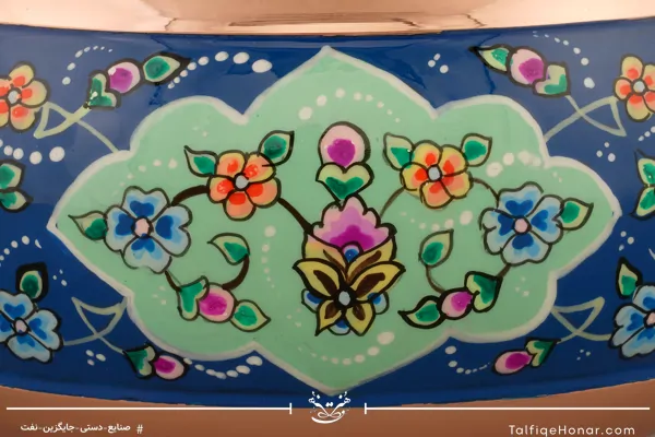قندان مسی پرداز سایز 22(10526)