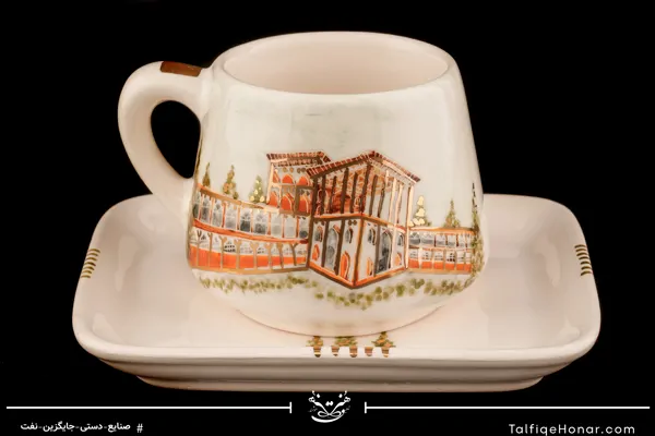 ست ماگ و سینی طرح عالی قاپو