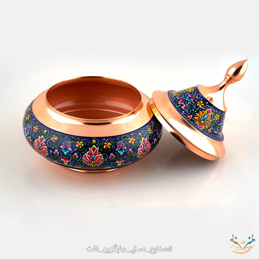 قندان سفینه ای مس پرداز سایز 18